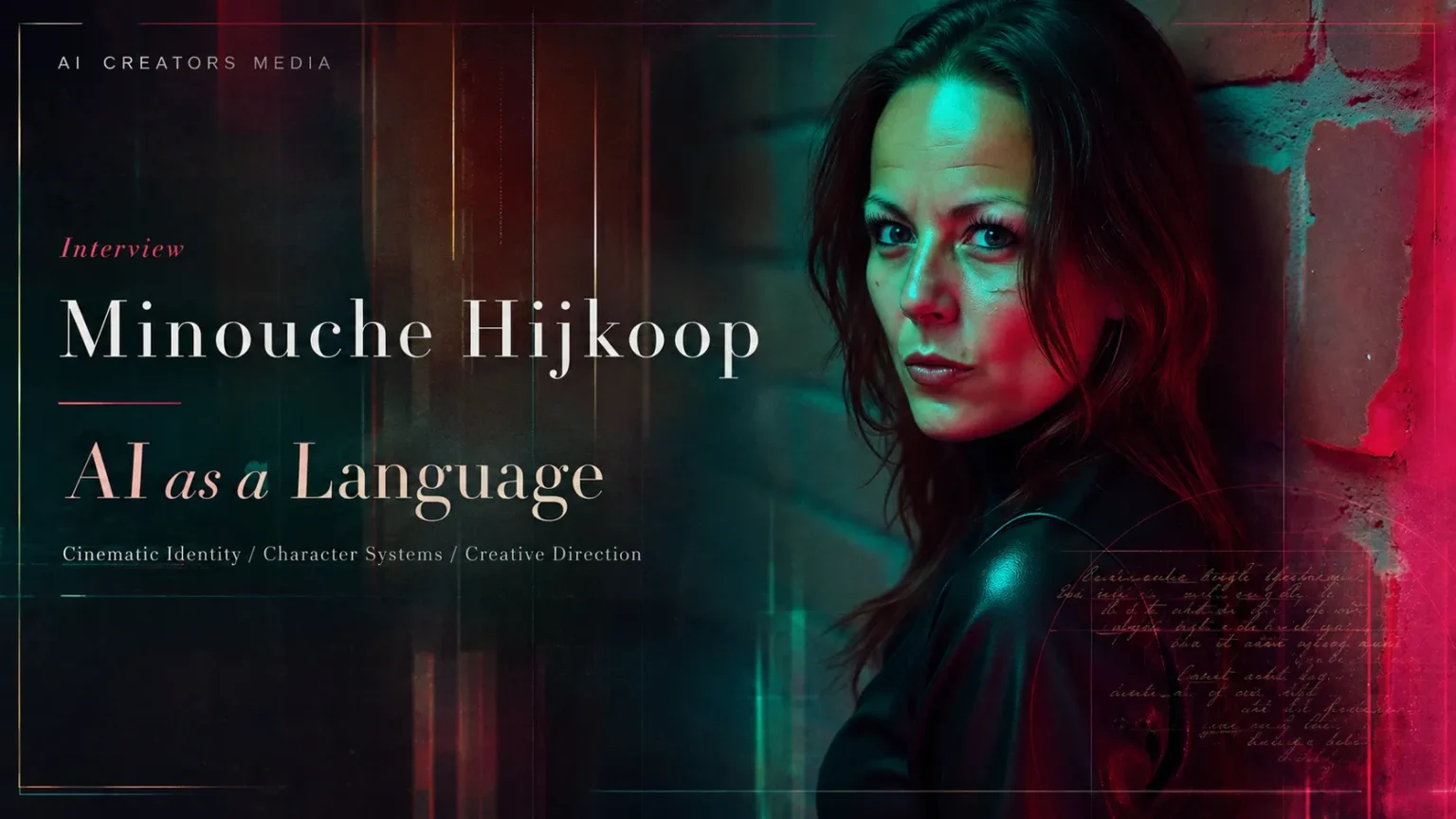 AI Is Becoming a Visual Language | Minouche Hijkoop Interview