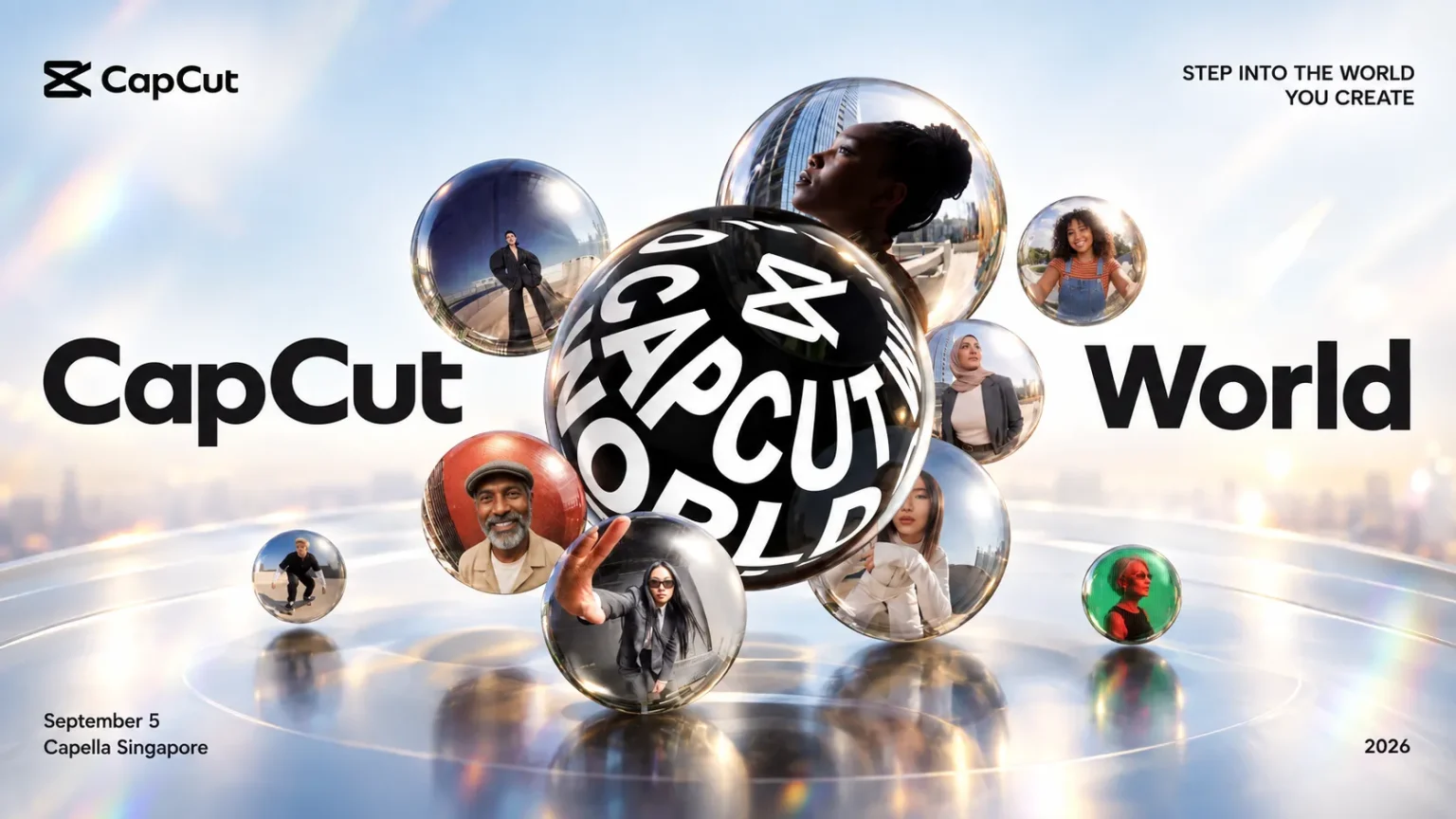 CapCut World 2026 Singapore: Skills, Hackathon & Creator Awards CapCut World 2026 Singapore