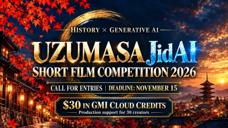 Uzumasa JidAI Short Film Competition 2026: GMI Cloud Production Support | Enter by Nov. 15