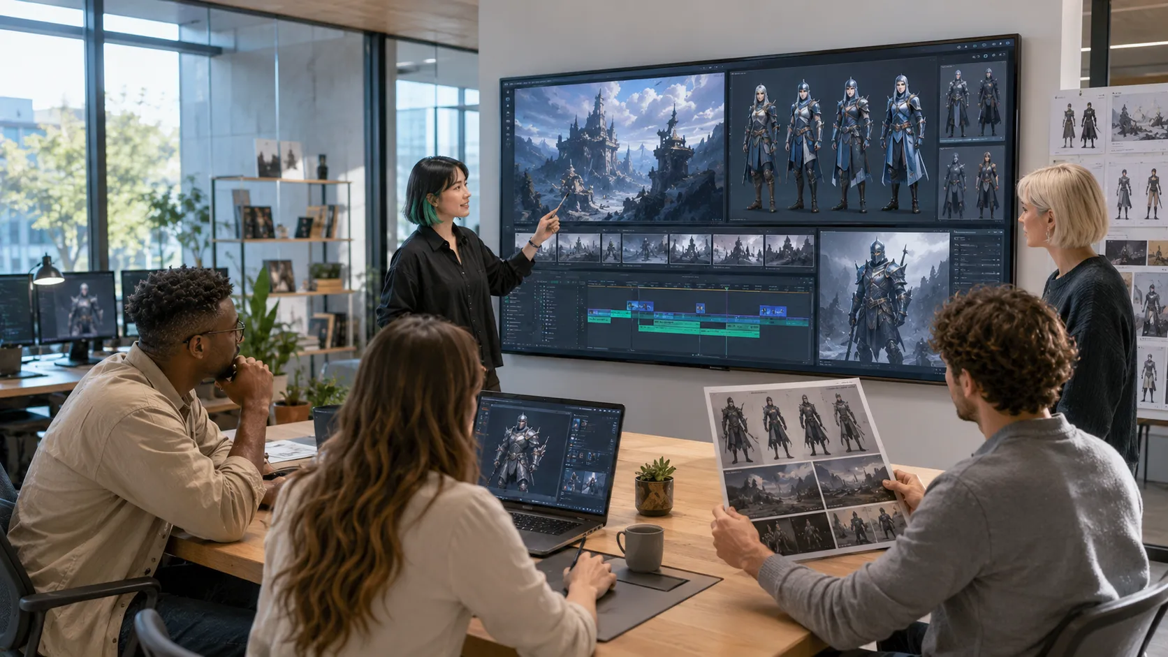 AI Content, Video and IP Development