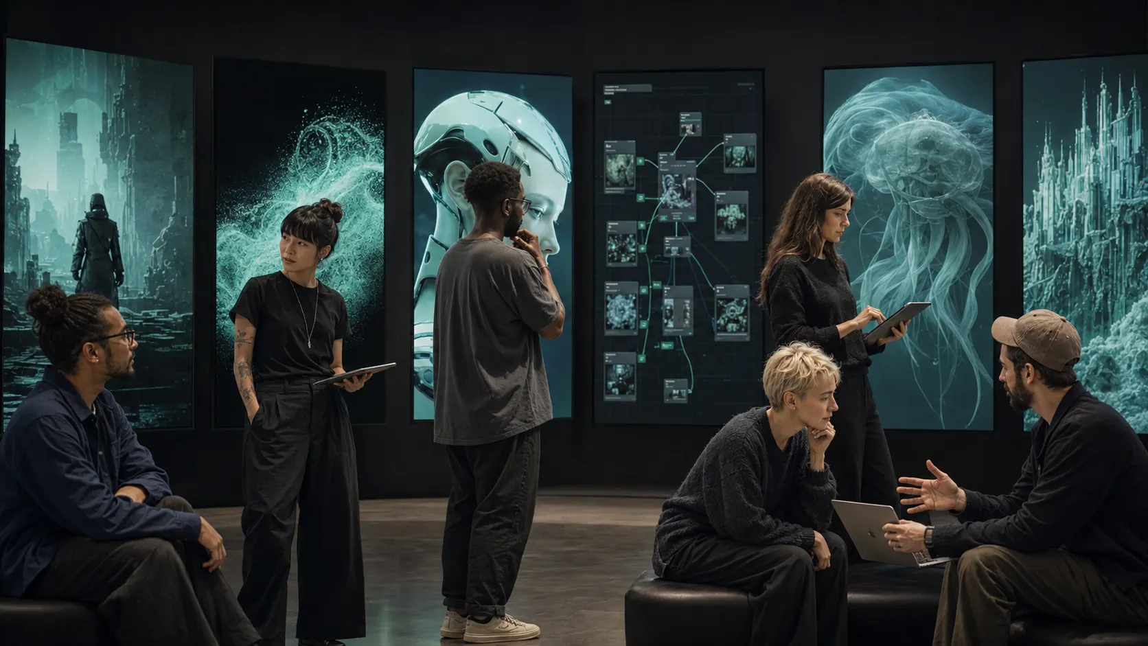 Global network of AI creators working across creative disciplines
